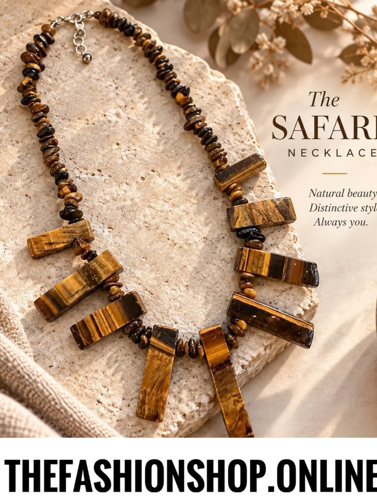 The Safari Tigers Eye Necklace