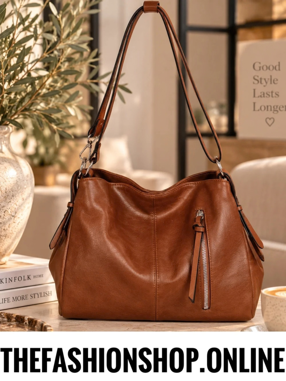 The Autumn Berry Bag in Tan