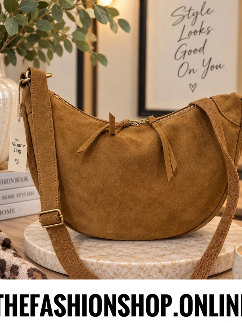 The Harlow Bag In Tan