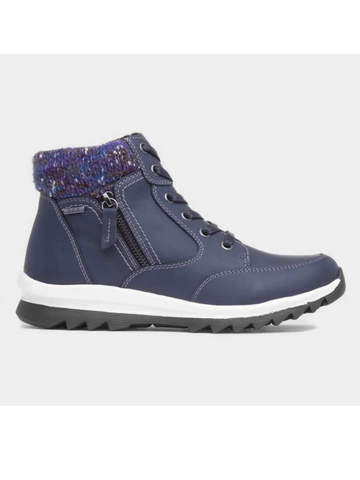 Lunar Buttermere navy waterproof ankle boot sizes 4-8