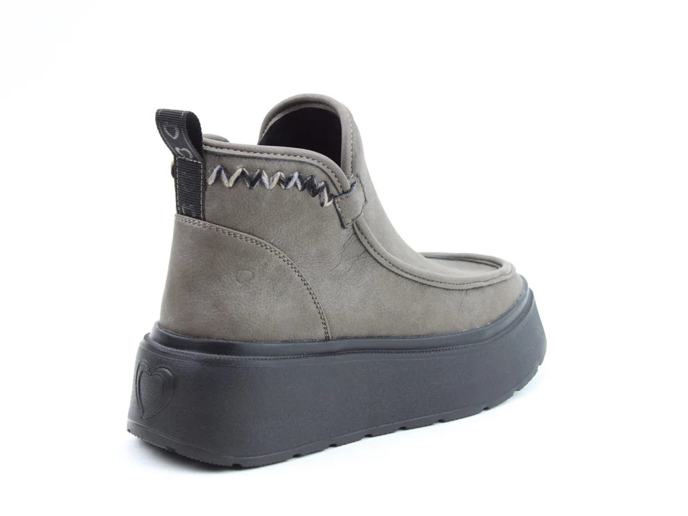 Heavenly Feet Cadenza dark grey ankle boot sizes 4-8 (EU37-42)