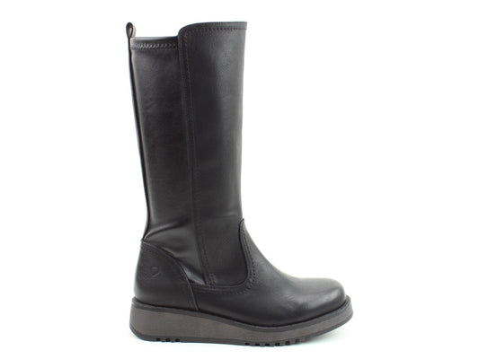 Heavenly Feet black Luna knee boots sizes 4-8 (37-41)