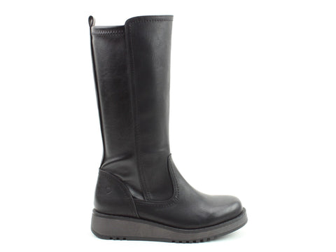 Heavenly Feet black Luna knee boots sizes 4-8 (37-41)