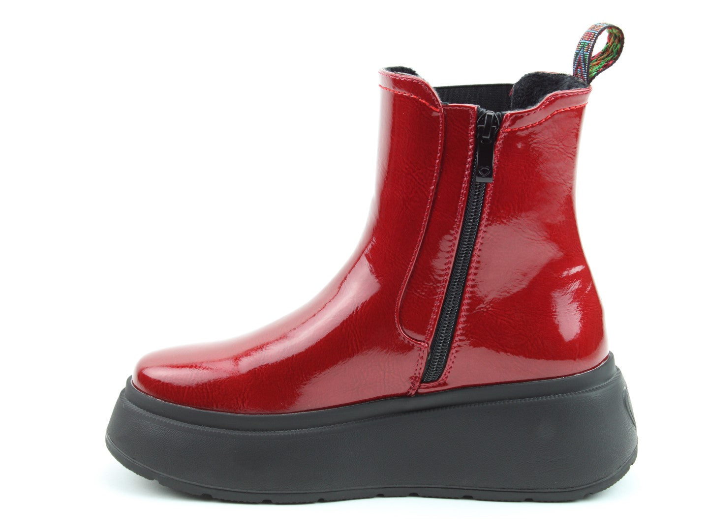 Heavenly Feet Nera red patent ankle boot sizes 4-8 (37-41)