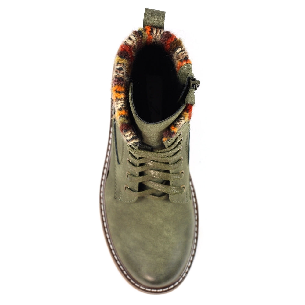Lunar California olive wide fit waterproof boots sizes 4-8 (37-41)