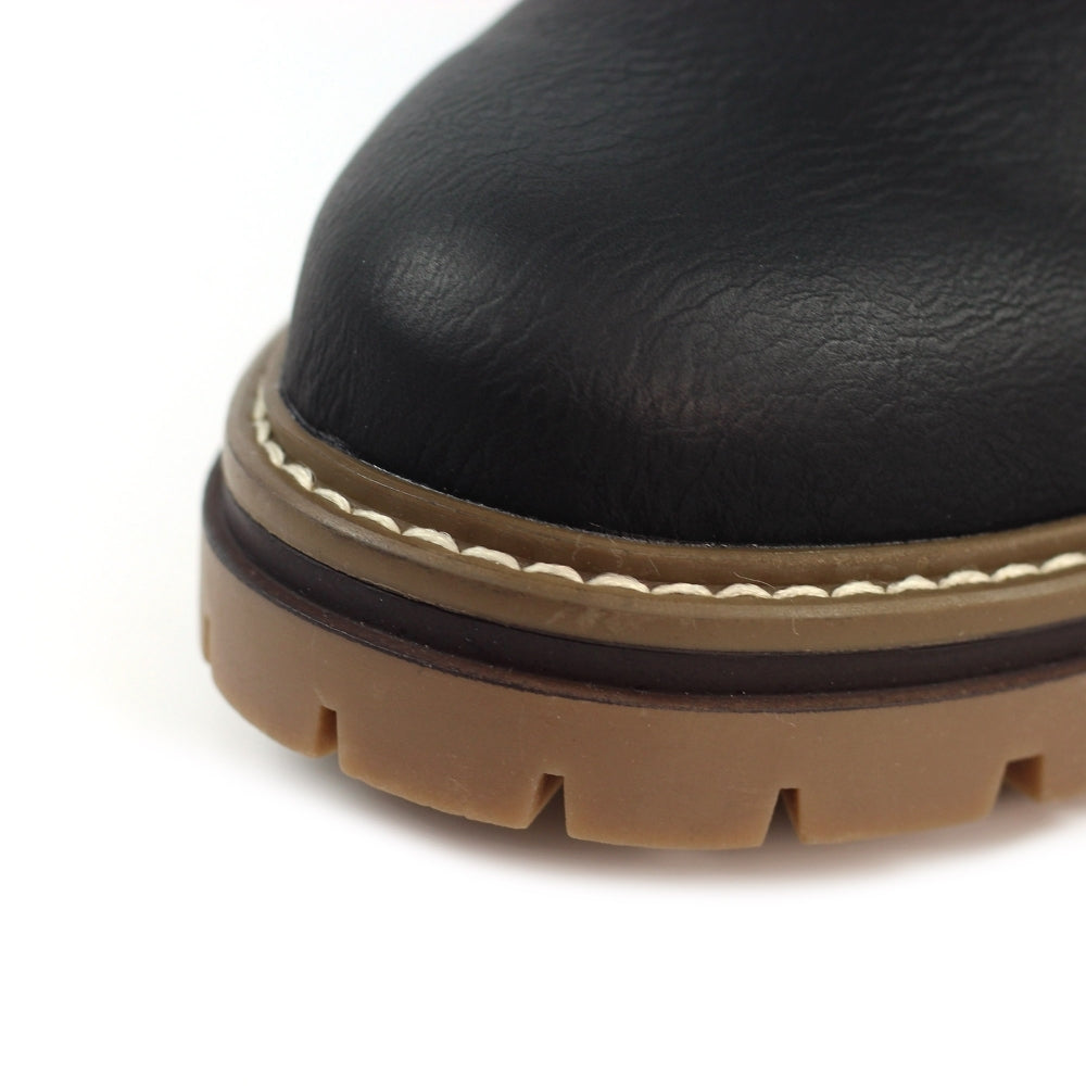 Lunar Caramel waterproof boots - black sizes 4-8 (37-41)