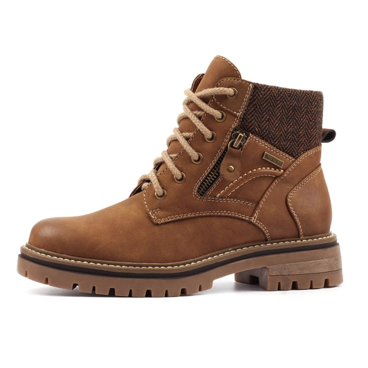 Lunar Caramel waterproof boots - tan sizes 4-8 (37-41)
