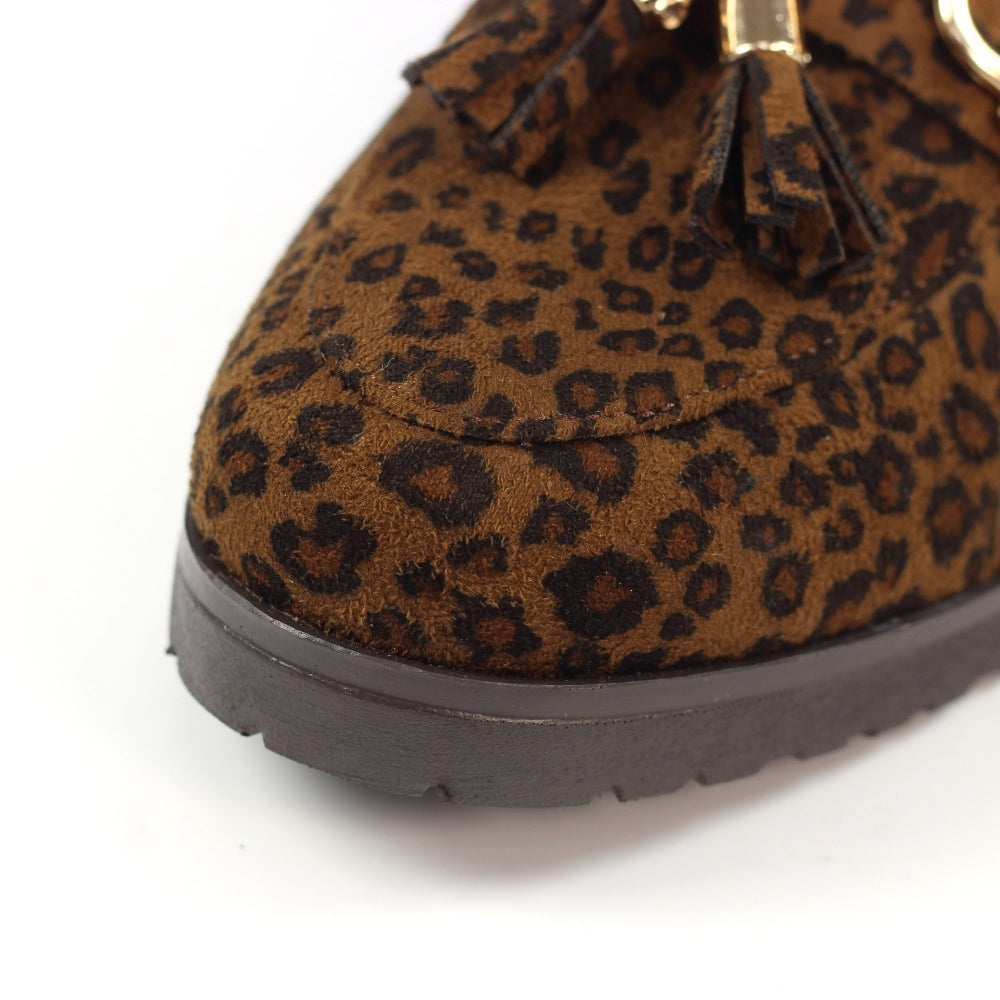 Lunar Codey ocelot loafer sizes 4-8 (37-41)