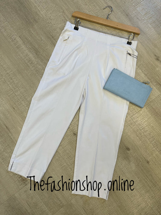 White capri trousers sizes 10-22