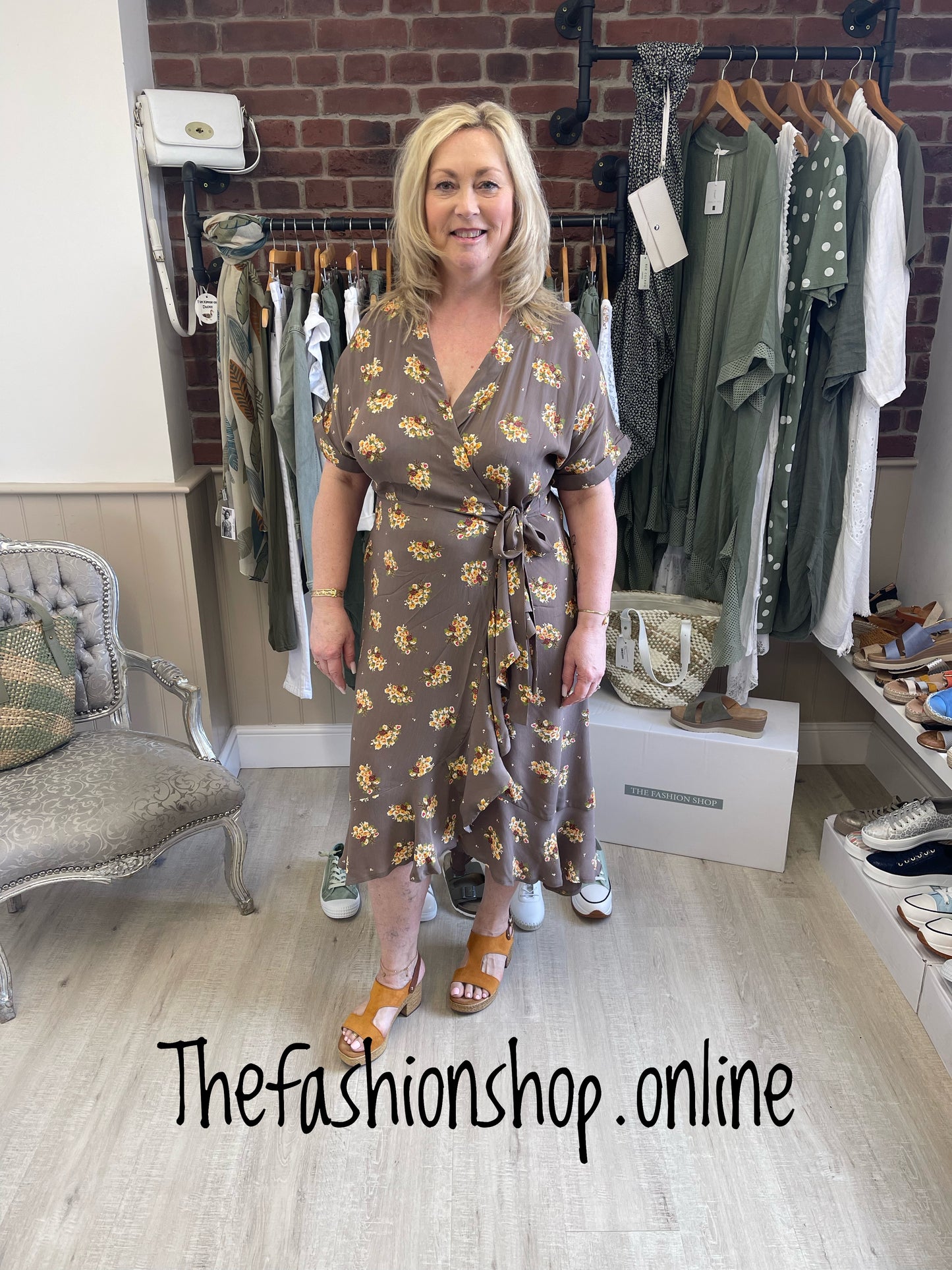 Alice Collins Lou Lou spring posy dress 14 16 18 20 22