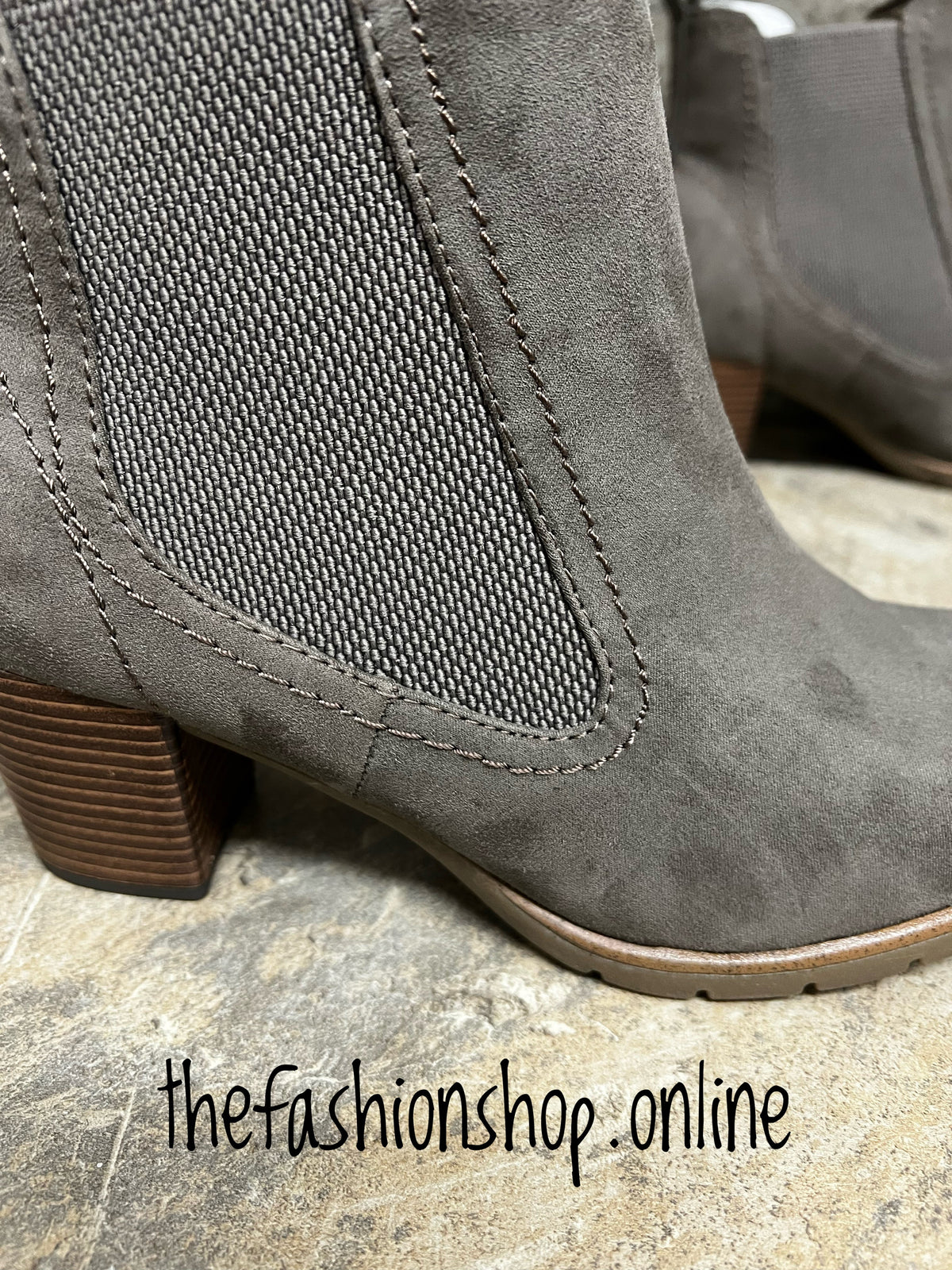 Marco Tozzi pepper heeled Chelsea ankle boot 4-9