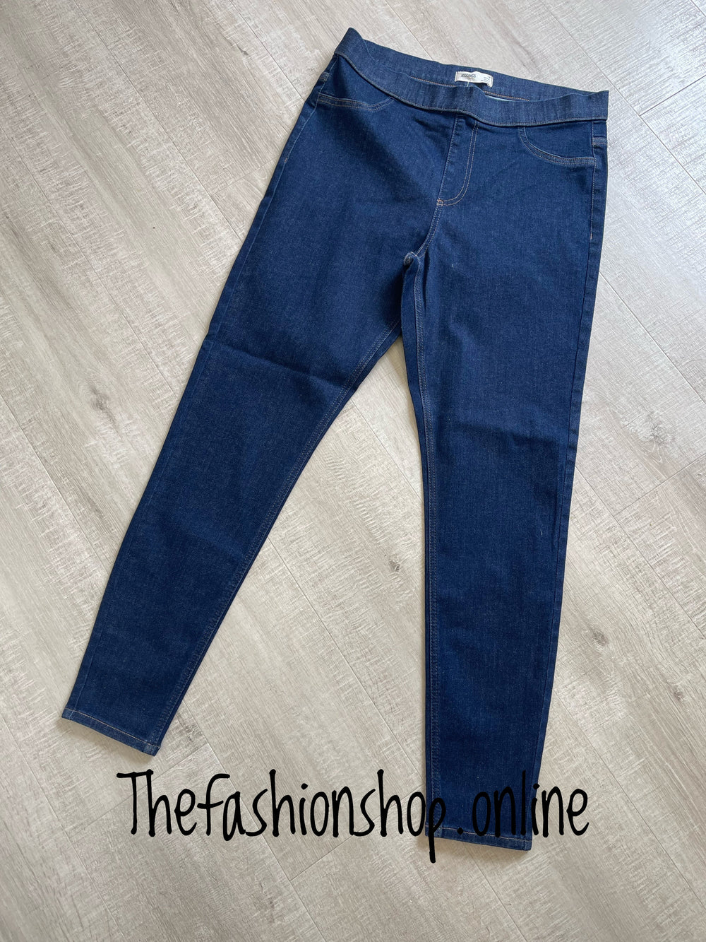 Dark denim jeggings sizes 8-14
