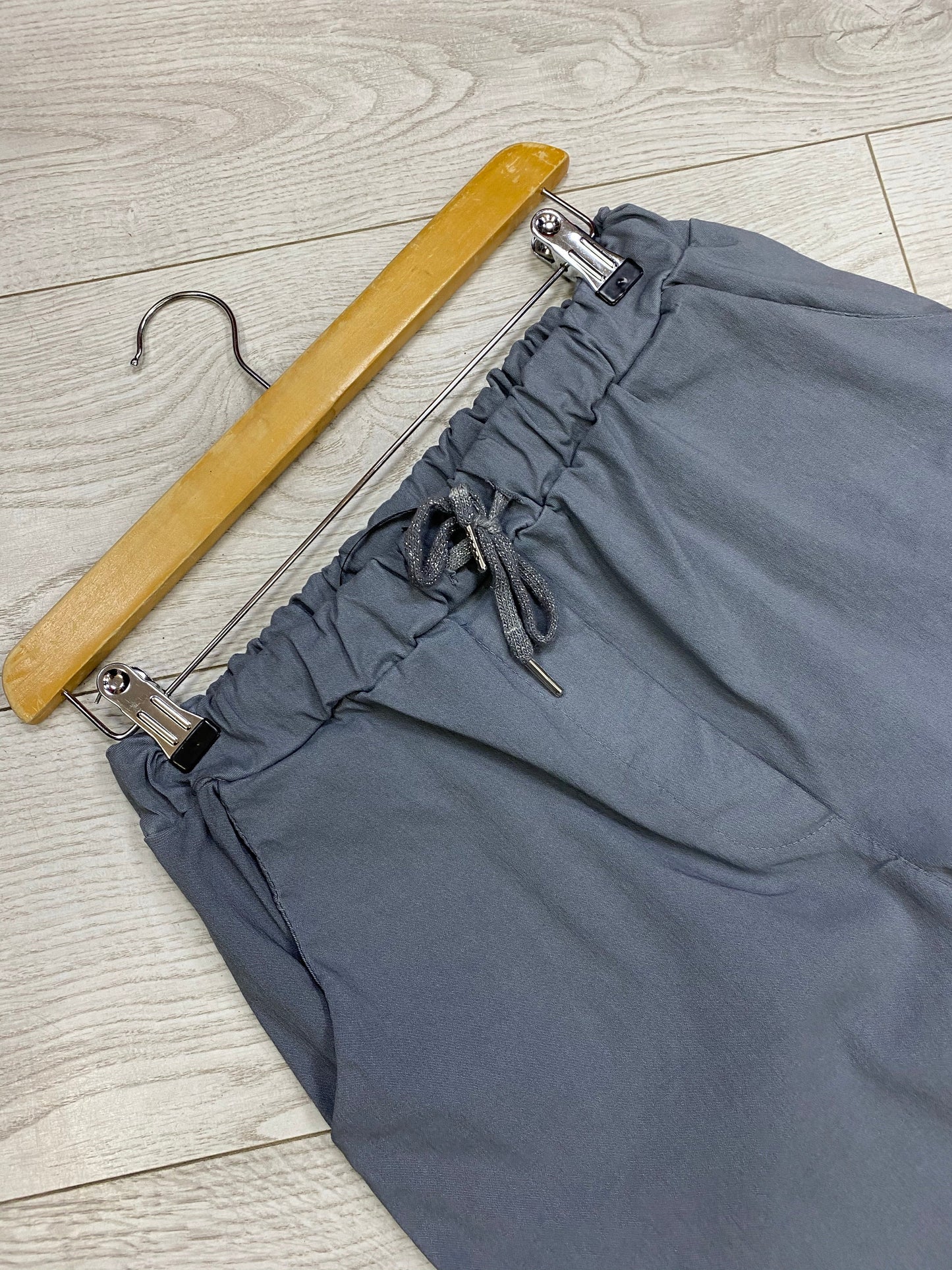 Plus size grey classic magic trousers 18-24
