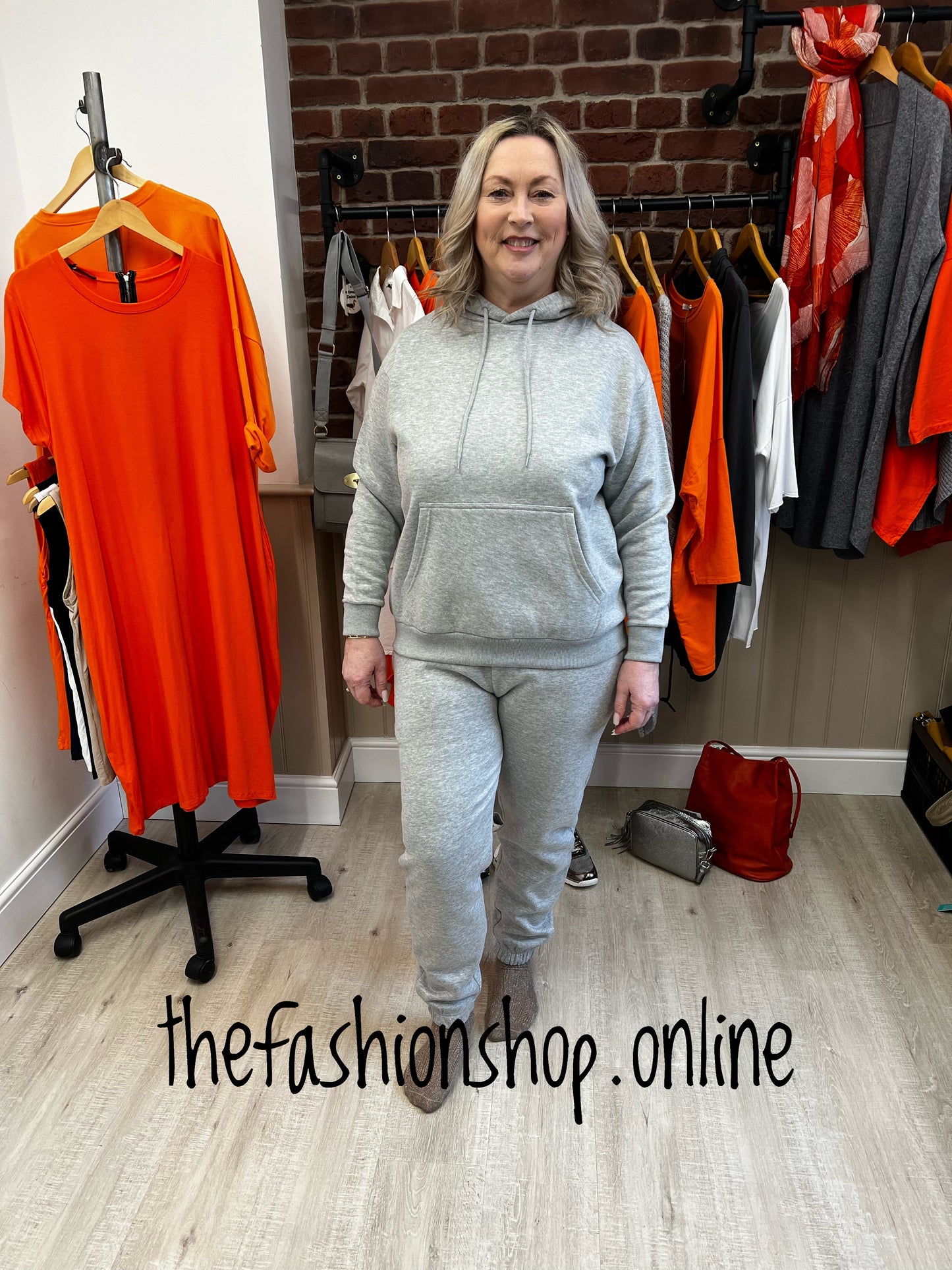 Grey leisure suit 10-16