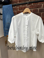 Miss Sparrow grandad neck shirt S-2XL