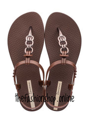 Bronze Ipanema charm sandal links sizes 4-9