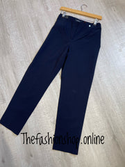 Robell Marie navy full length trousers sizes 12-26