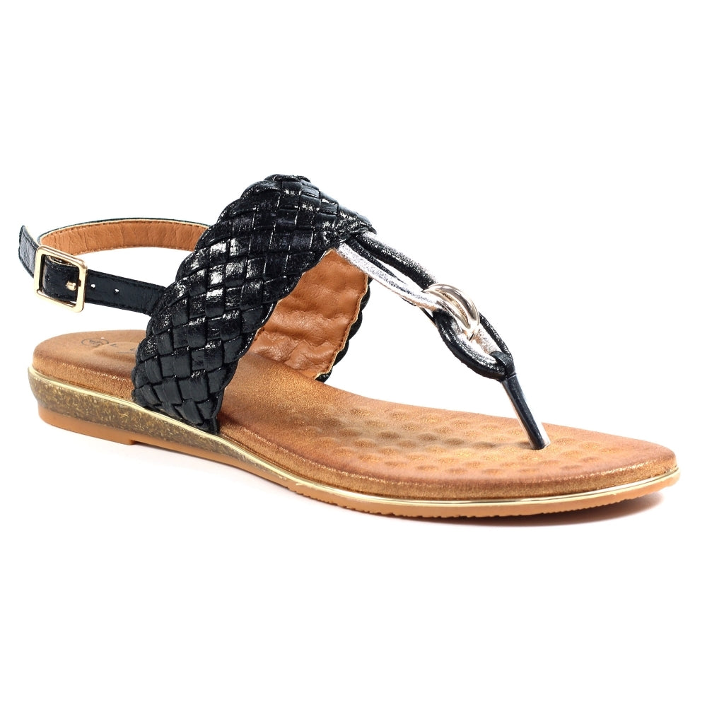 Lunar Dawley toe post Black 4-8
