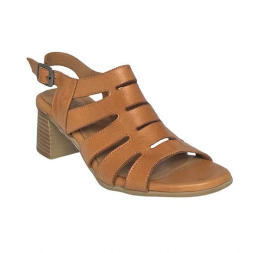 Modella Daphne tan leather sandals sizes 4-8 (37-41)