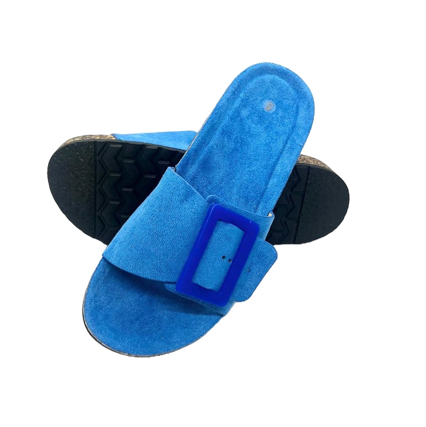 Dr Keller Brenda blue sliders sizes 3-8 (36-41)