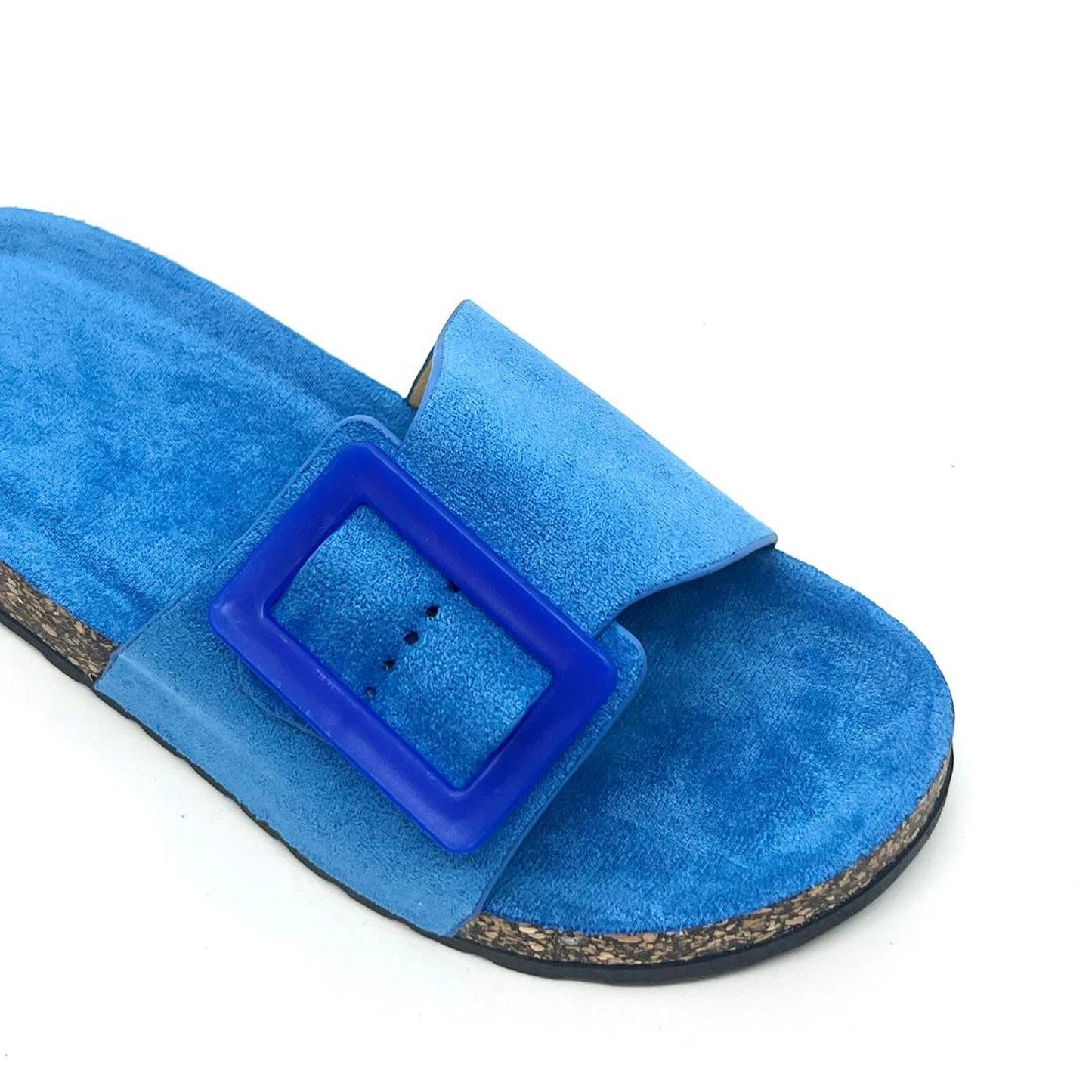 Dr Keller Brenda blue sliders sizes 3-8 (36-41)