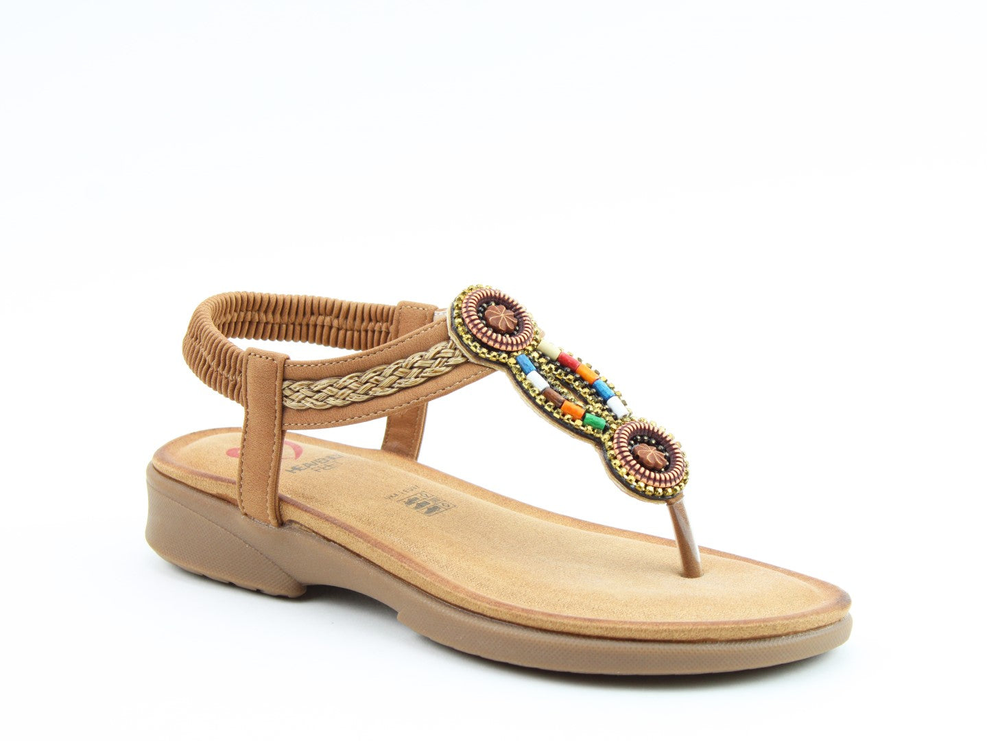 Heavenly Feet Zing tan sandals sizes 4-8 (37-41)