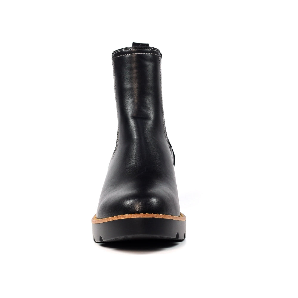 Lunar Taylor black wedge boot sizes 4-8