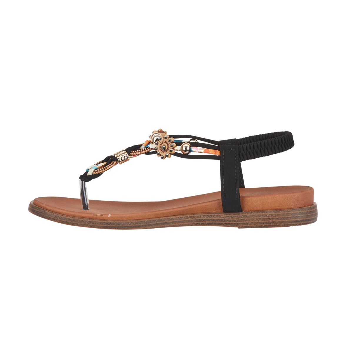 Jo and Joe black Tunisia sandals sizes 4-8 (37-41)