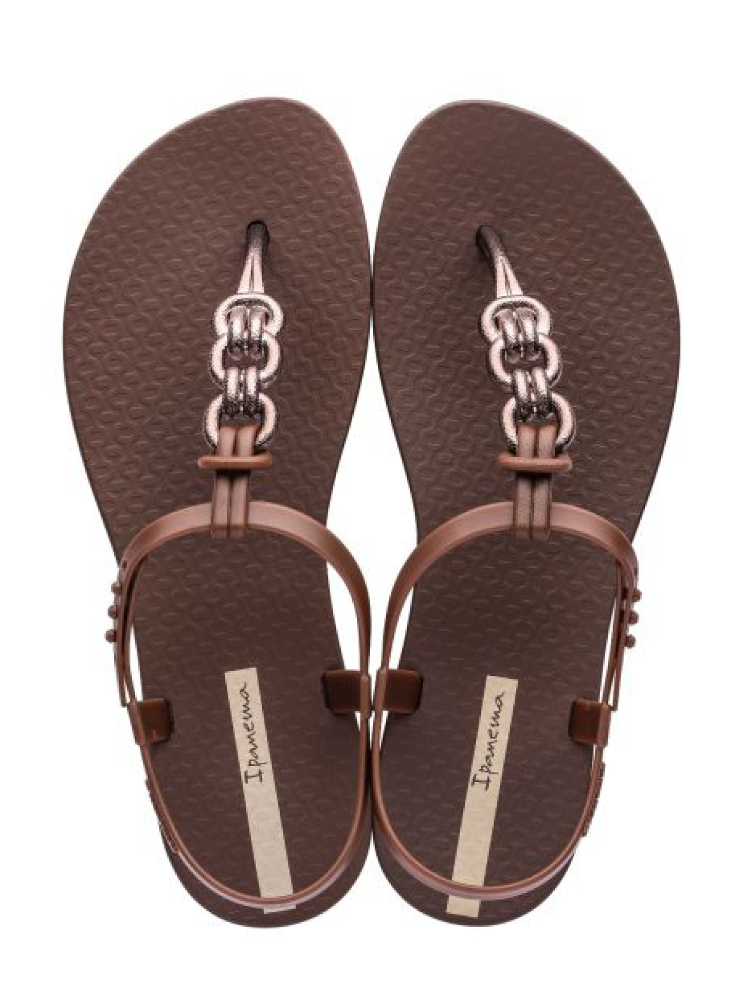 Bronze Ipanema charm sandal links