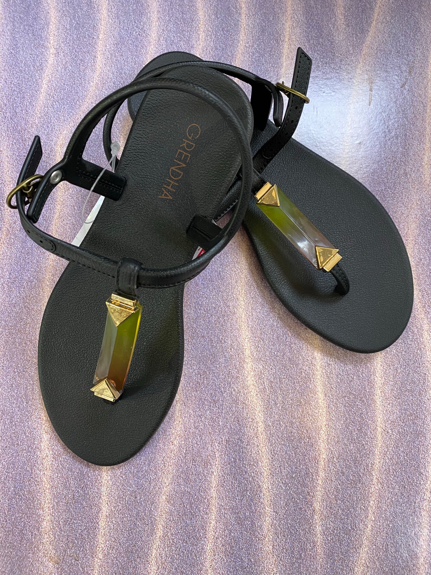 Ipanema crystal sandal black