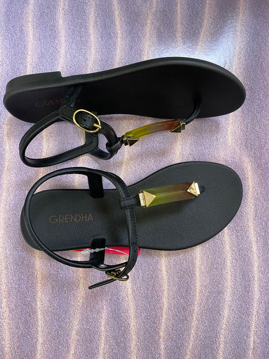 Ipanema crystal sandal black sizes 3-6