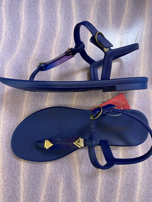 Ipanema crystal sandal navy sizes 3-5