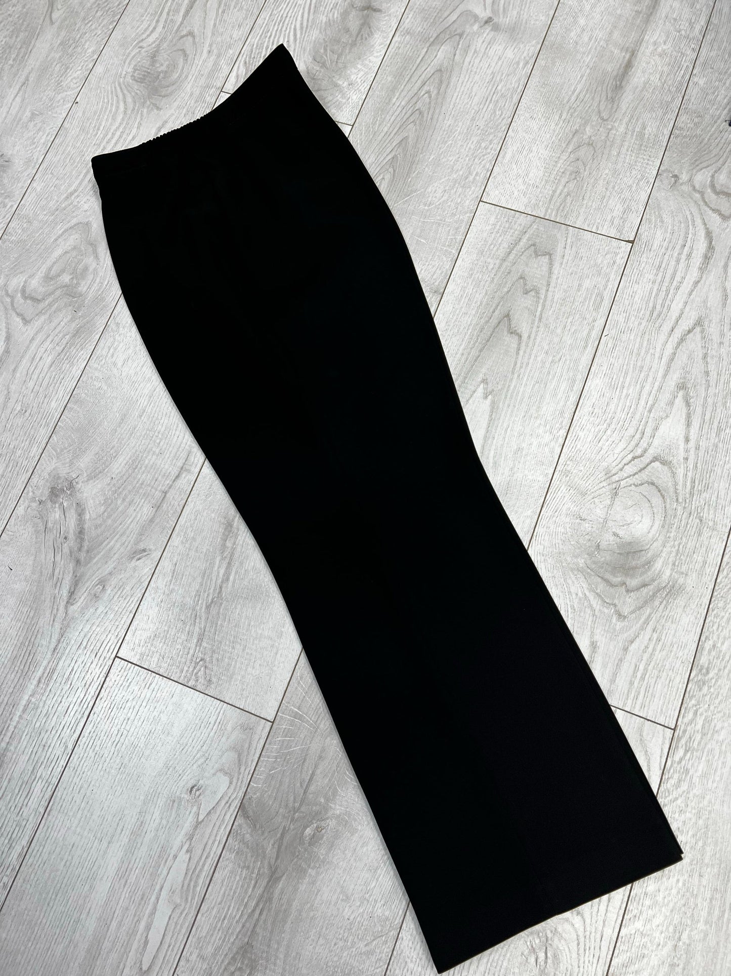 Black tailored trousers 33 inch inside leg