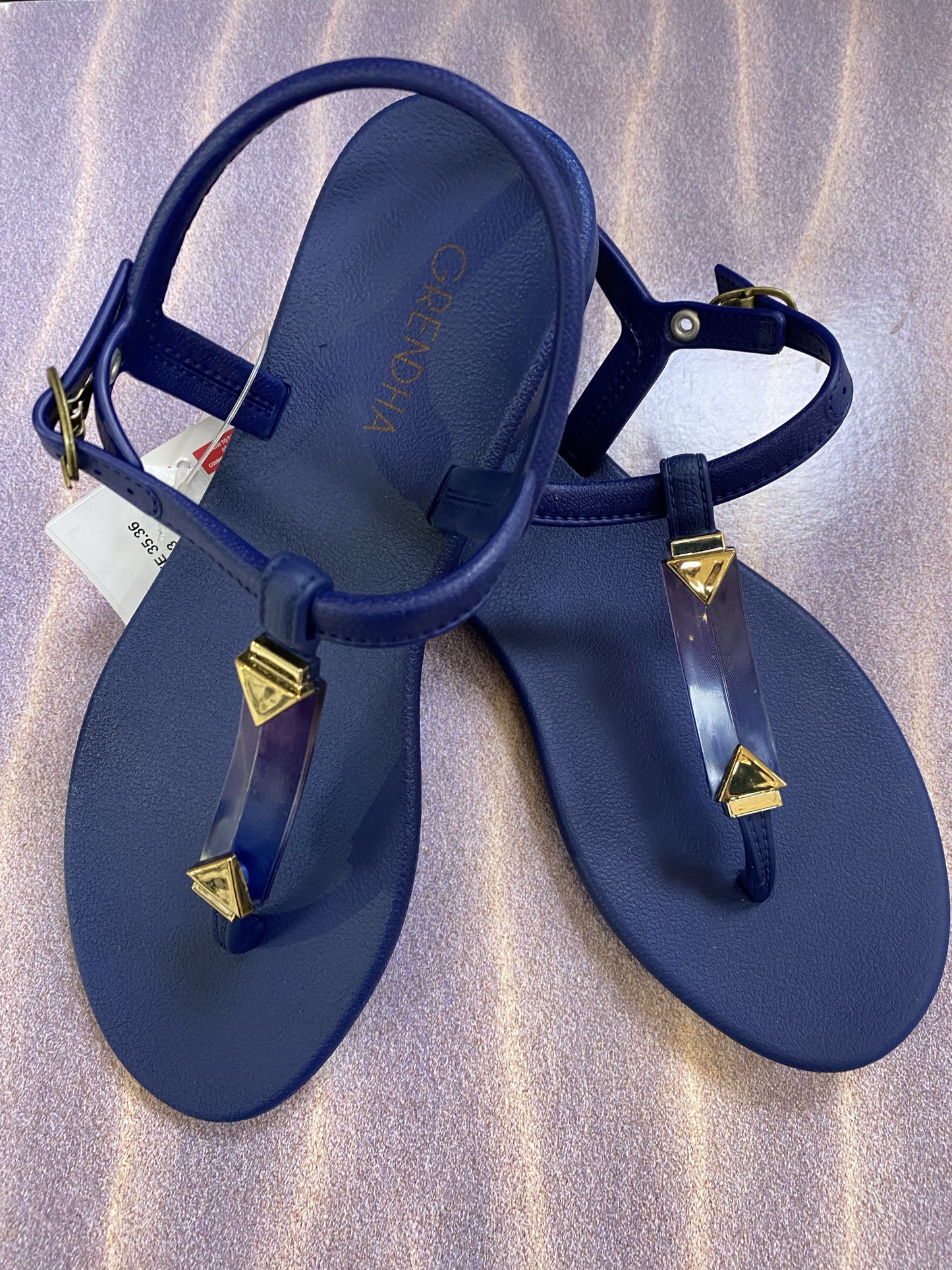 Ipanema crystal sandal navy sizes 3-5