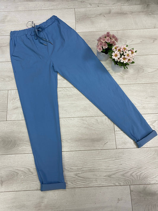 Blue classic magic trousers (reg) 10-16