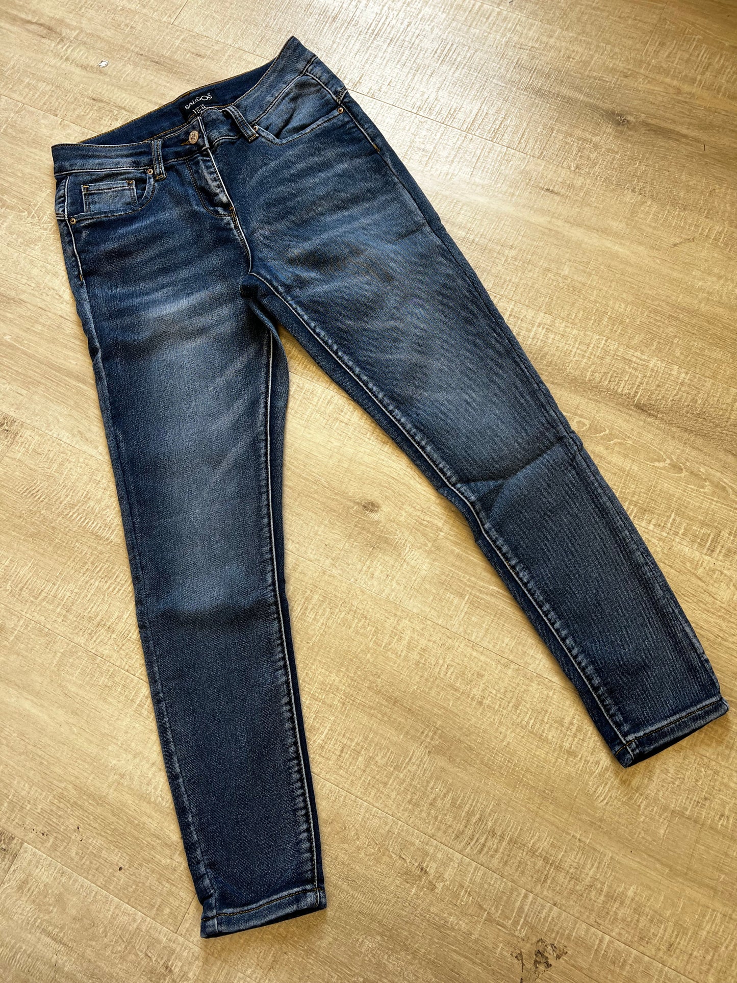 Denim blue Saloos lift and shape jeans sizes 12-22