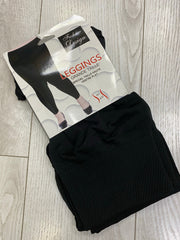 Plus size leggings - black 16-22