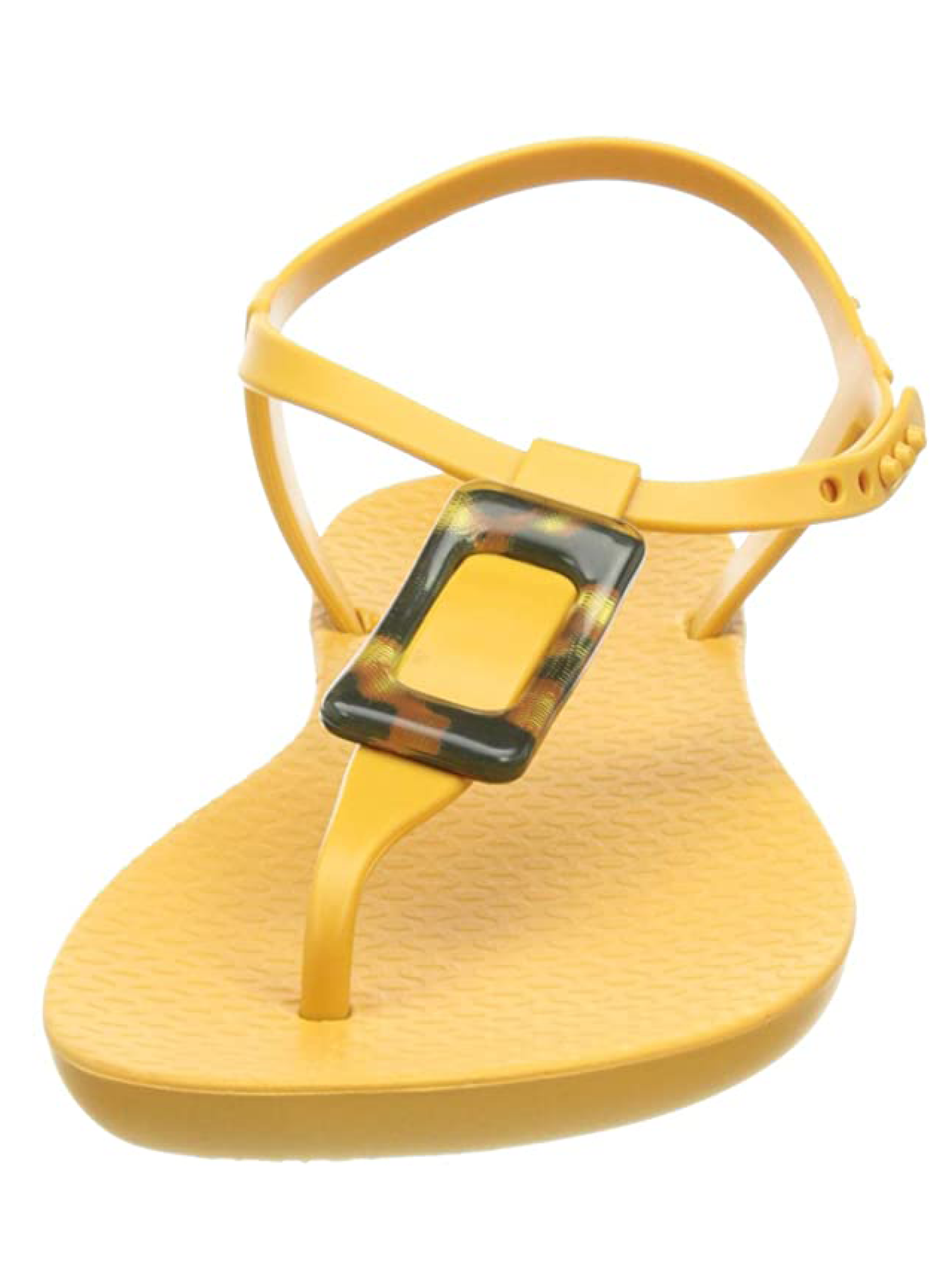 Mustard Ipanema class sandal buckle