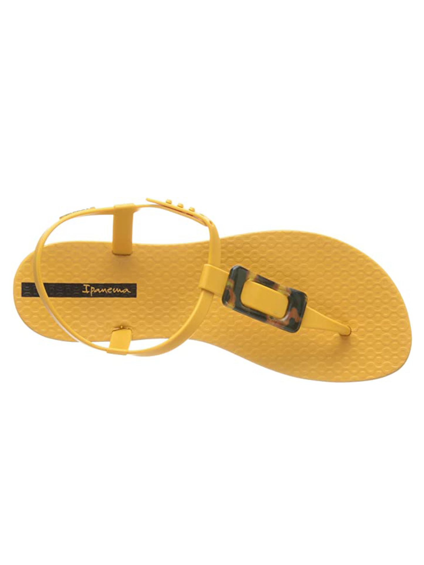 Mustard Ipanema class sandal buckle