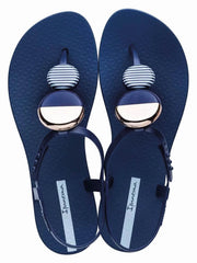 Navy Ipanema Ella sandal sizes 3-8